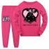 Taylor Swift Ensemble pantalon long à manches longues pour enfants Ensemble de pyjama Taylor Swift fille