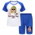 Taylor Swift Red Nose 110-170 Ensemble pyjama t-shirt et short pour garçons et filles