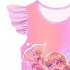 Taylor Swift Pyjama à manches courtes pour fille, chemise de nuit, robe d'été Taylor Swift