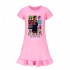 Taylor Swift 100-160 Pyjama à manches courtes pour filles, chemise de nuit Taylor Swift Homewear jupe pour l'été