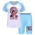 costume bleu clair 