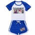 Taylor Swift Ensemble pyjama de sport à manches courtes et short pour enfants, tailles 100 à 170