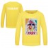 Taylor Swift Sweat-shirt multicolore à col rond pour garçons et filles Pyjama à manches longues pour enfants Taylor Swift