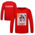 Taylor Swift Sweat-shirt multicolore à col rond pour garçons et filles Pyjama à manches longues pour enfants Taylor Swift