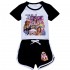 Taylor Swift 100-170 Pyjama pour enfants Taylor Swift T-shirt Shorts Pyjamas de sport