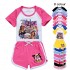 Taylor Swift 100-170 Pyjama pour enfants Taylor Swift T-shirt Shorts Pyjamas de sport