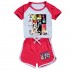 Taylor Swift 100-170 Short à manches courtes pour enfants Costume de sport Taylor Swift Ensemble pyjama pour enfants
