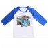 Pyjama t-shirt à manches trois-quarts à manches courtes pour enfants Taylor Swift 1989