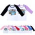 Pyjama t-shirt à manches trois-quarts à manches courtes pour enfants Taylor Swift 1989