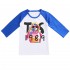 1989 Taylor Swift Pyjama T-shirt à manches courtes à manches trois-quarts pour enfants
