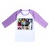 Pyjama t-shirt à manches trois-quarts à manches courtes pour enfant Taylor Swift