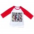 Pyjama T-shirt à manches courtes trois-quarts pour enfants Taylor Swift