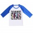 Pyjama T-shirt à manches courtes trois-quarts pour enfants Taylor Swift