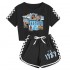 Taylor Swift 120-160 T-shirt et short pour enfants, combinaison de sport, pyjama d'été Taylor Swift